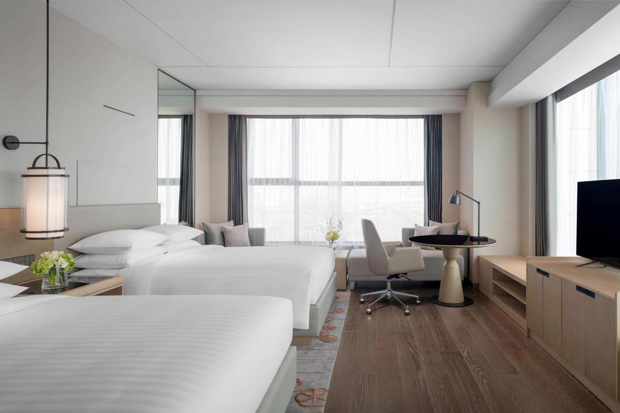 Shanghai Marriott Hotel Kangqiao Kültér fotó