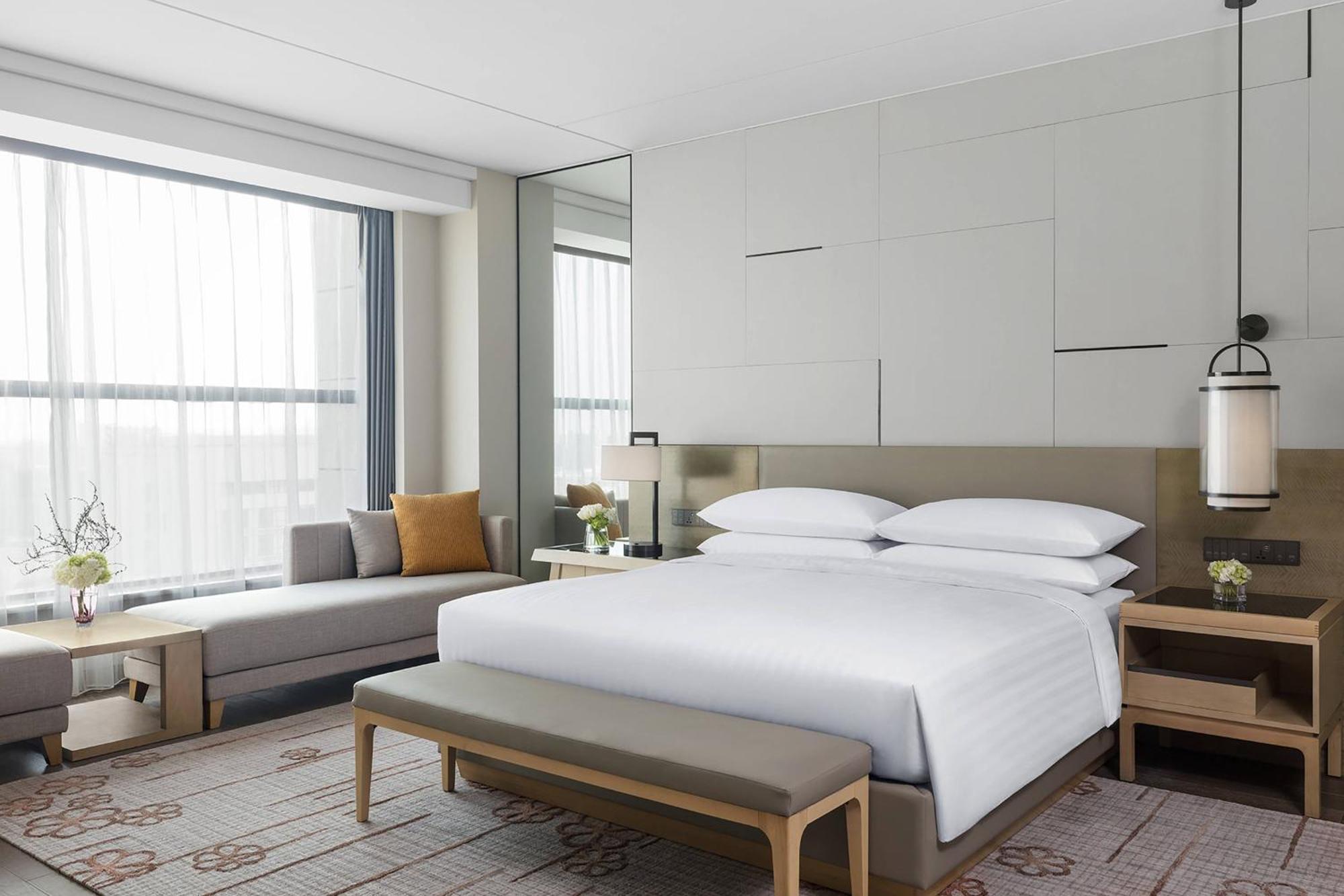 Shanghai Marriott Hotel Kangqiao Kültér fotó