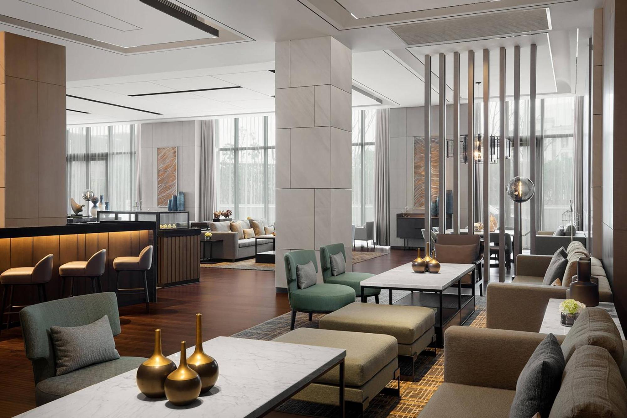Shanghai Marriott Hotel Kangqiao Kültér fotó