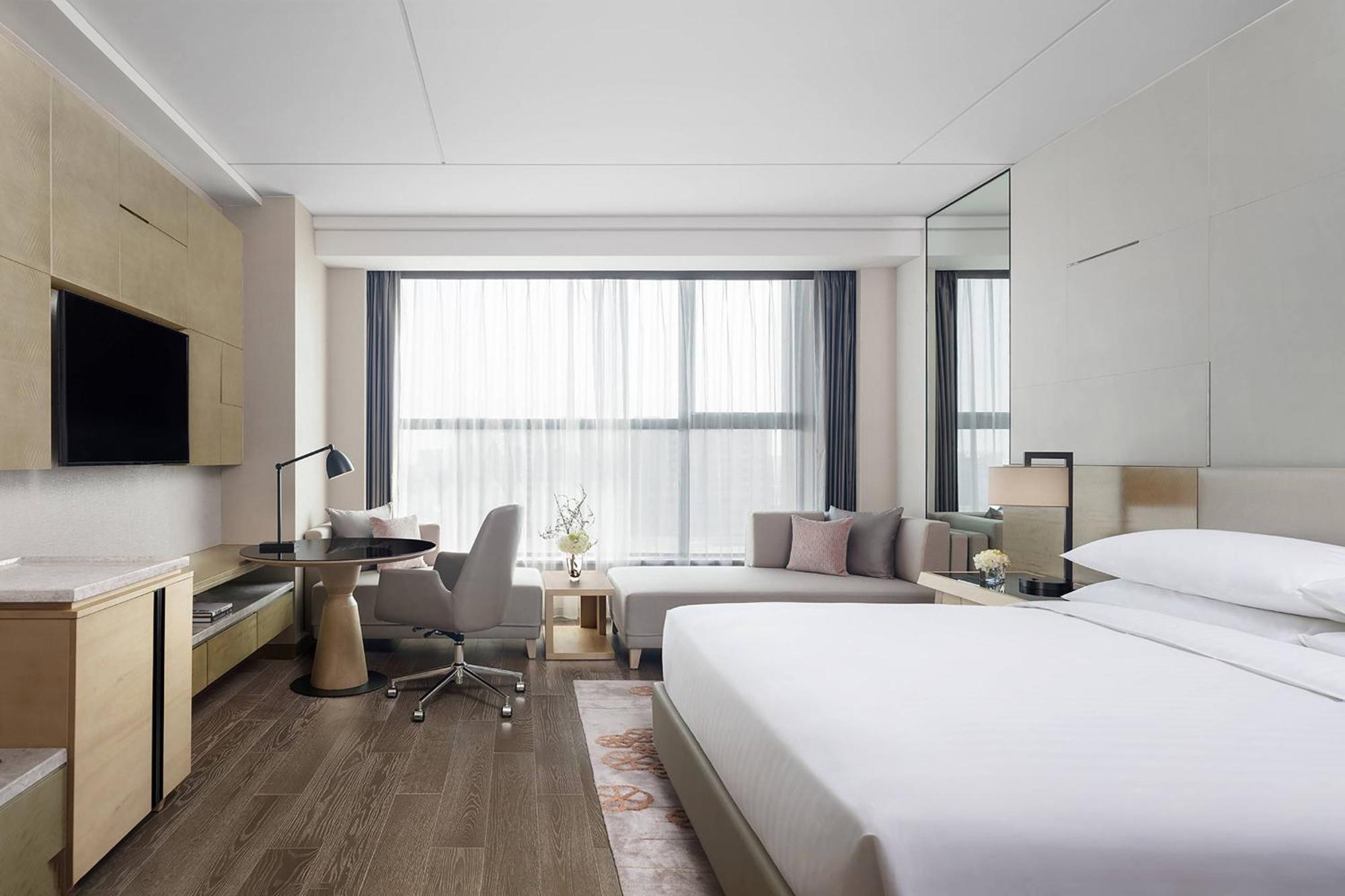 Shanghai Marriott Hotel Kangqiao Kültér fotó