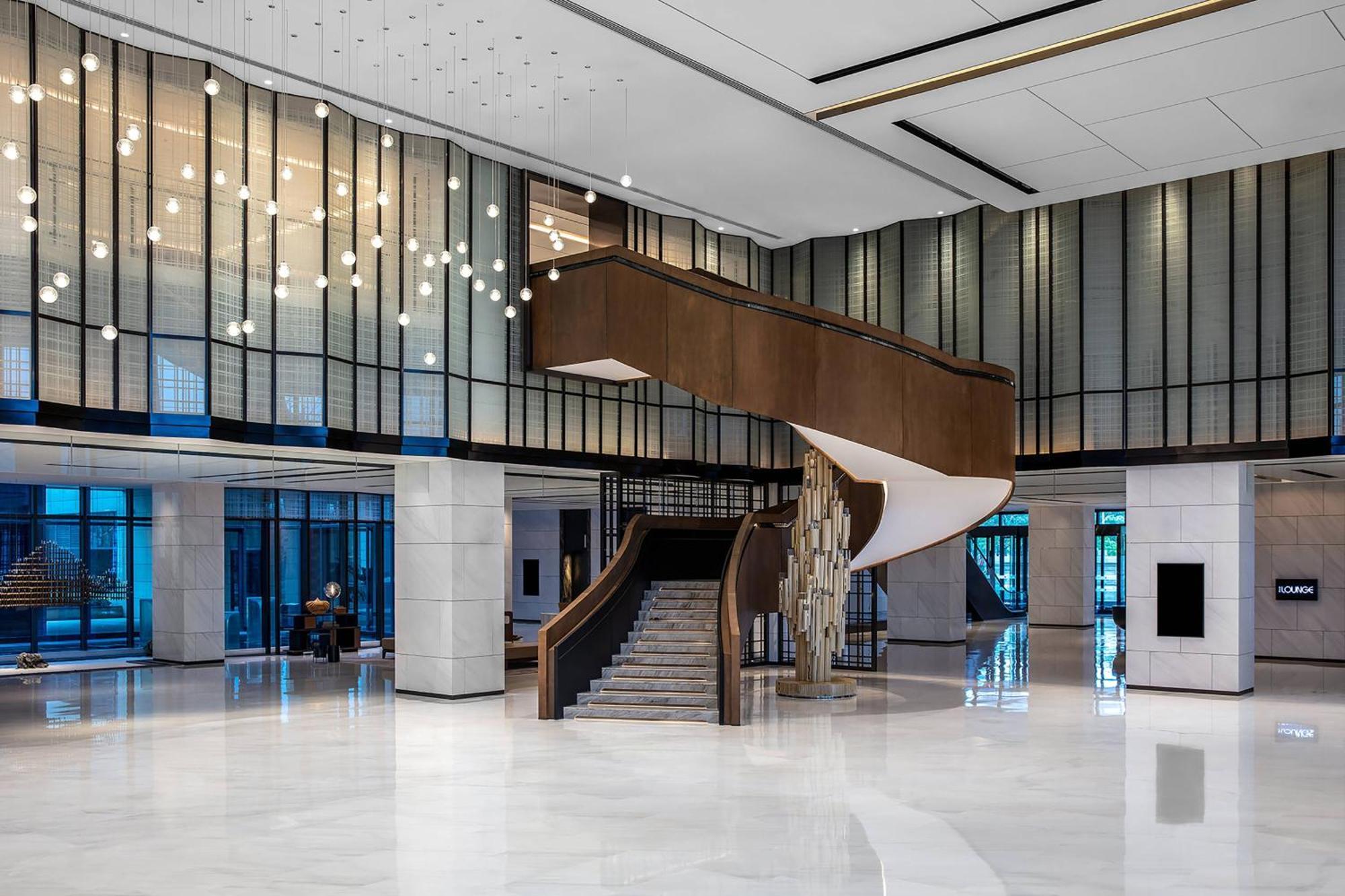Shanghai Marriott Hotel Kangqiao Kültér fotó