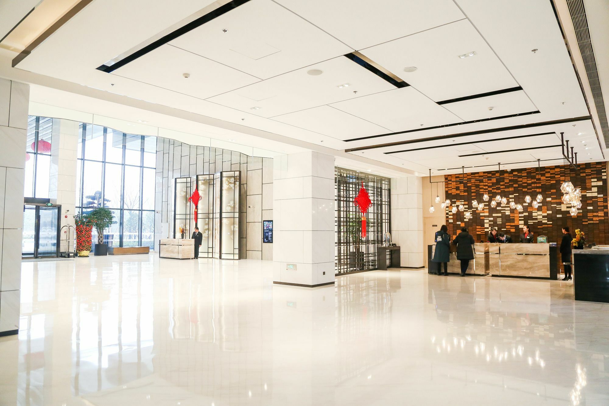 Shanghai Marriott Hotel Kangqiao Kültér fotó