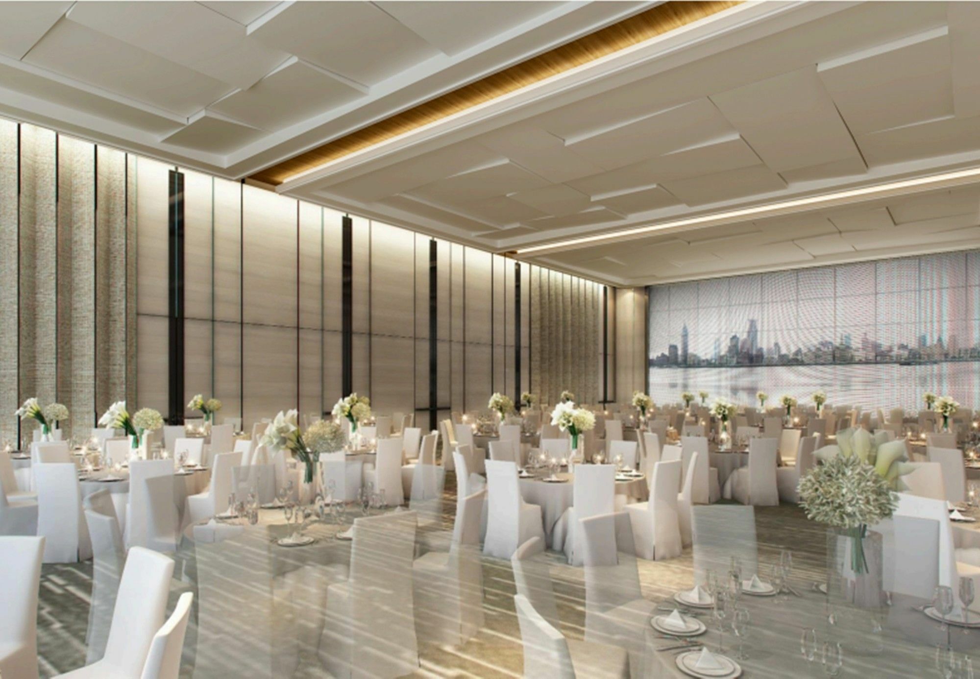 Shanghai Marriott Hotel Kangqiao Kültér fotó